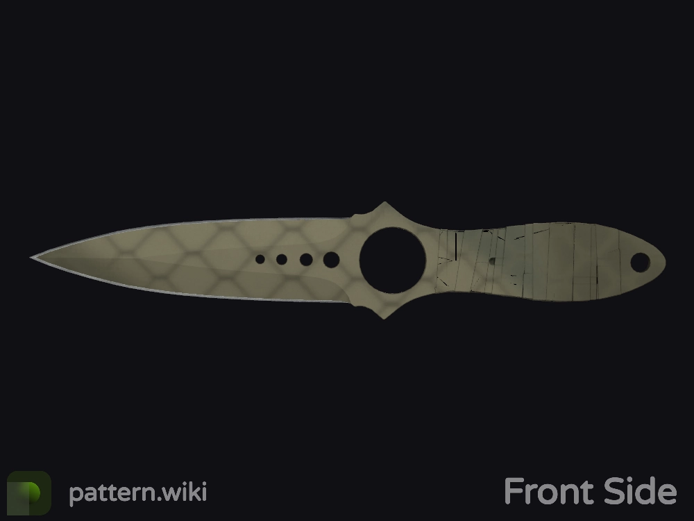 Skeleton Knife Safari Mesh seed 591