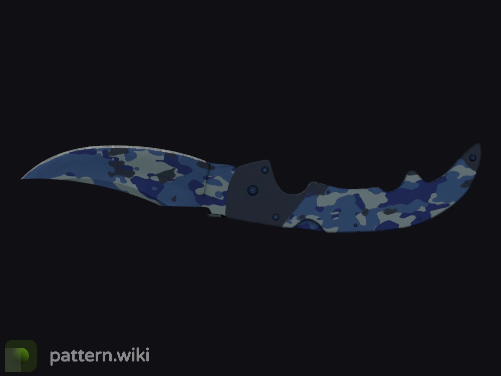 Falchion Knife Bright Water seed 344