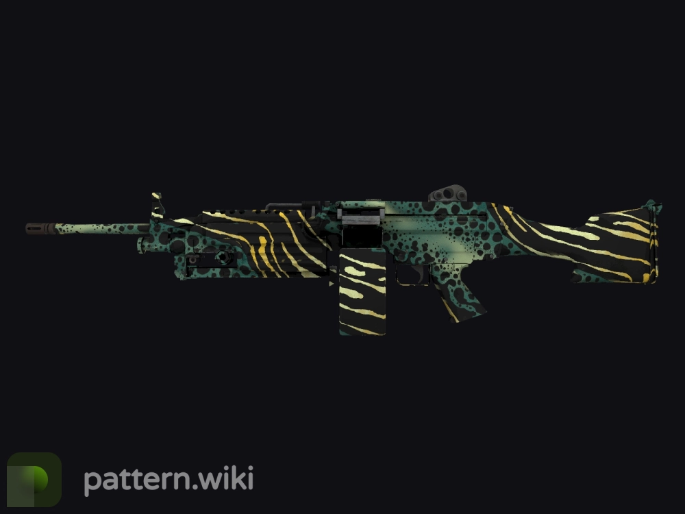 M249 Emerald Poison Dart seed 645