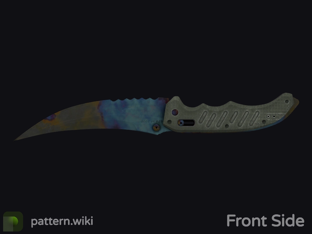 Flip Knife Case Hardened seed 681