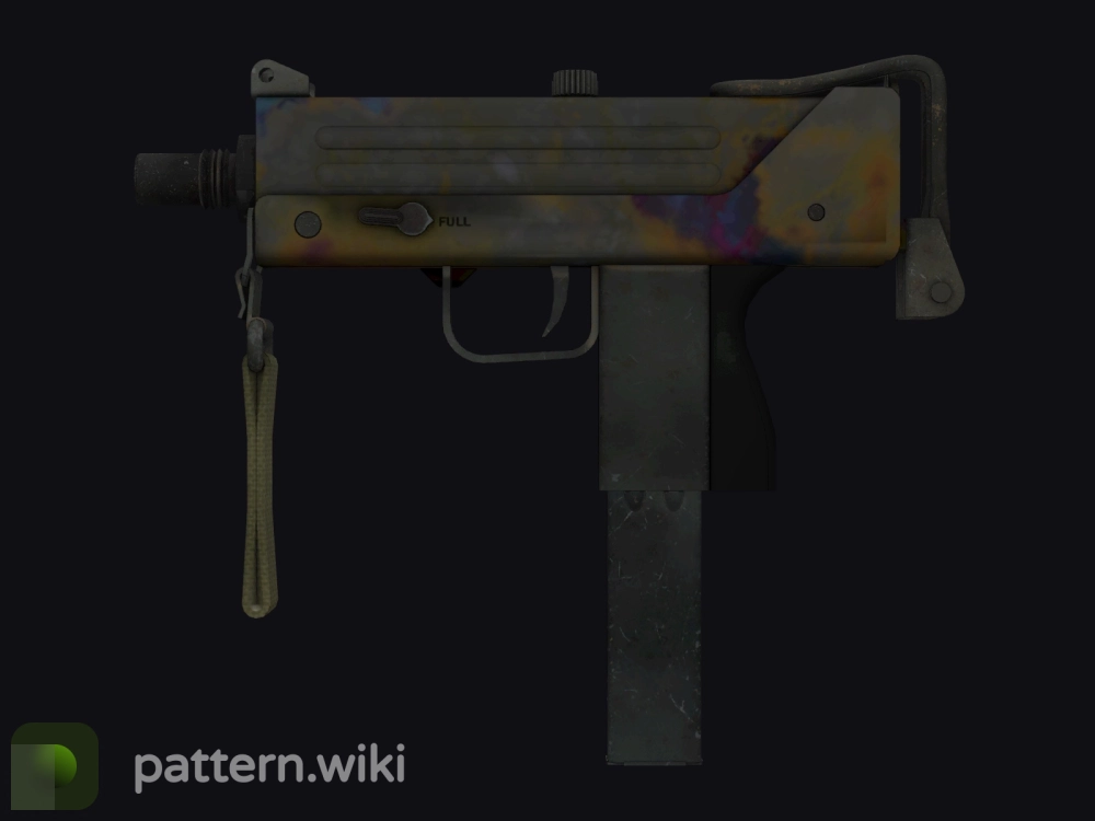 MAC-10 Case Hardened seed 165