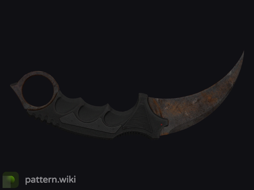 Karambit Rust Coat seed 91