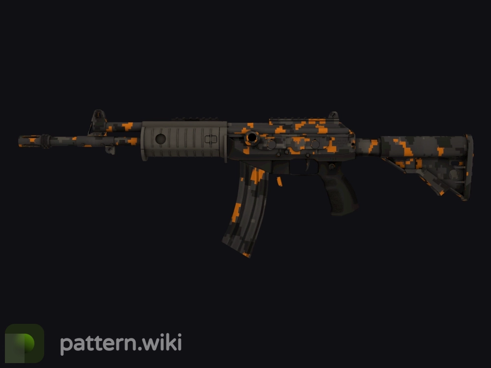 Galil AR Orange DDPAT seed 818