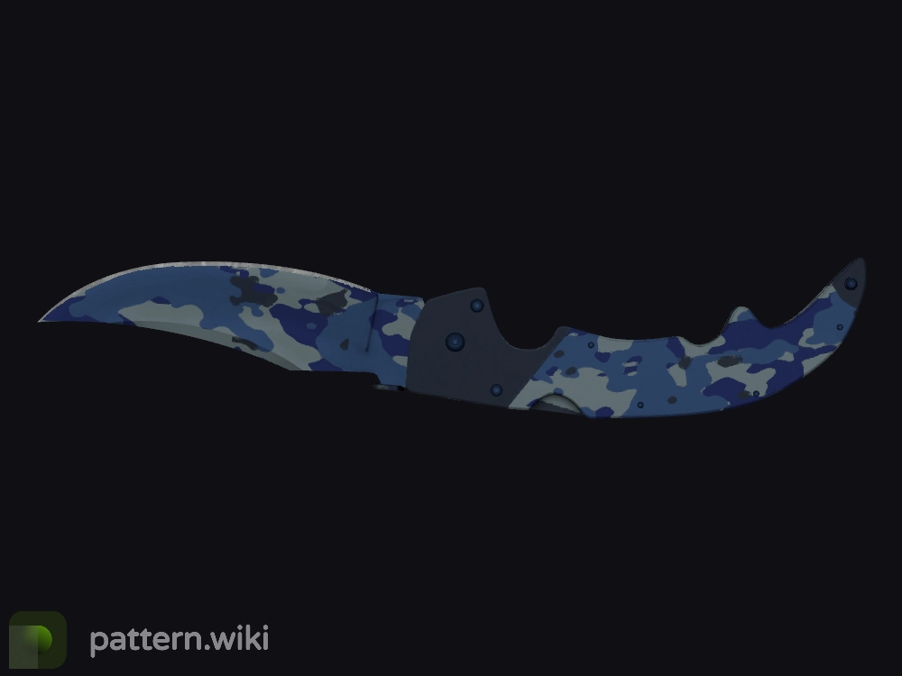 Falchion Knife Bright Water seed 57