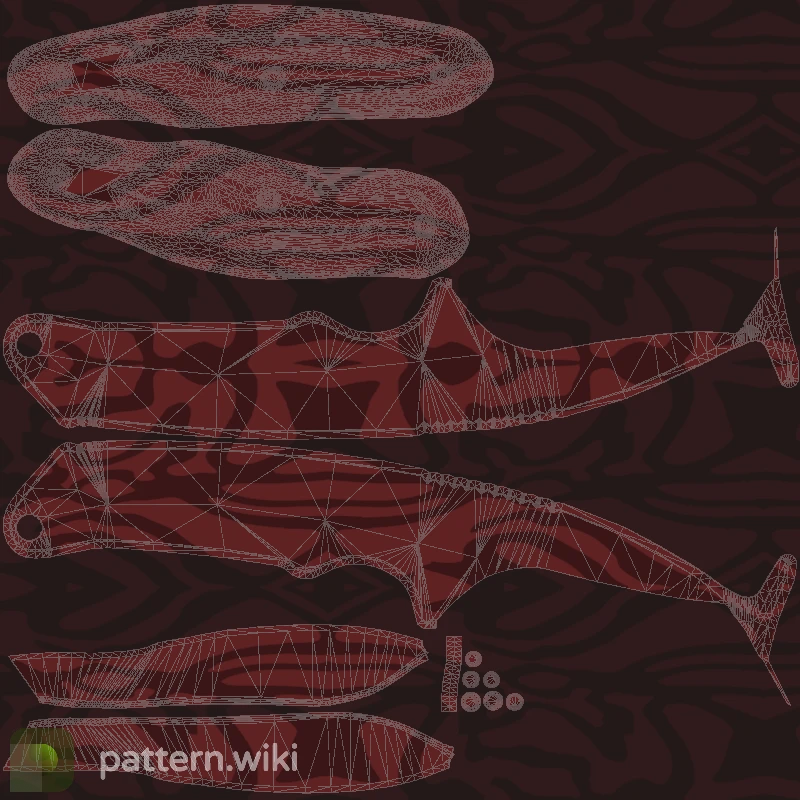 Gut Knife Slaughter seed 134 pattern template