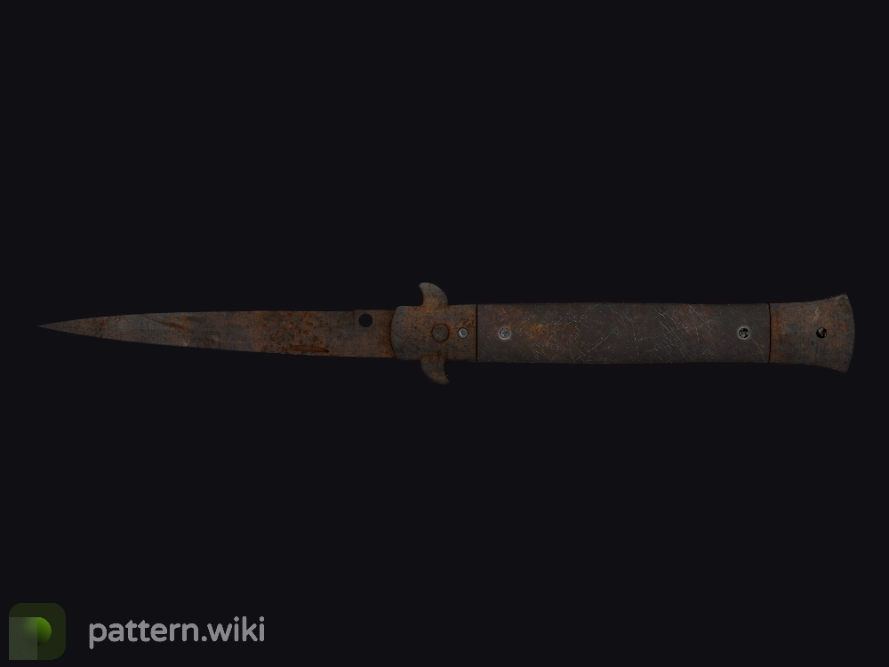 Stiletto Knife Rust Coat seed 366