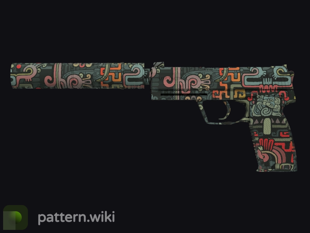 USP-S Ancient Visions seed 49