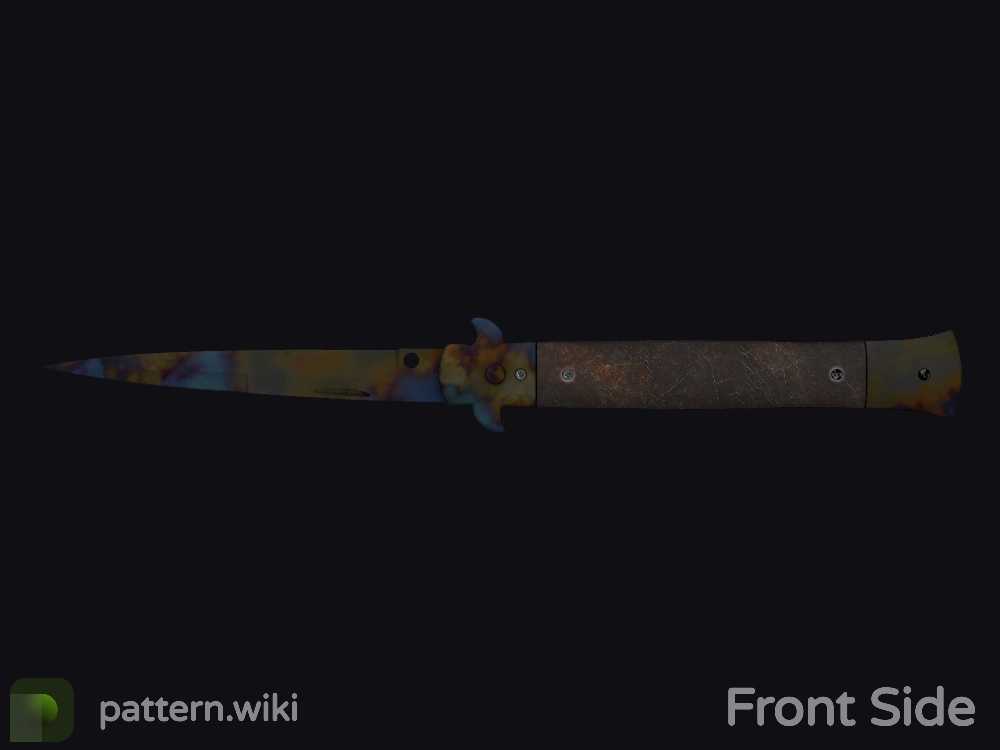 Stiletto Knife Case Hardened seed 173