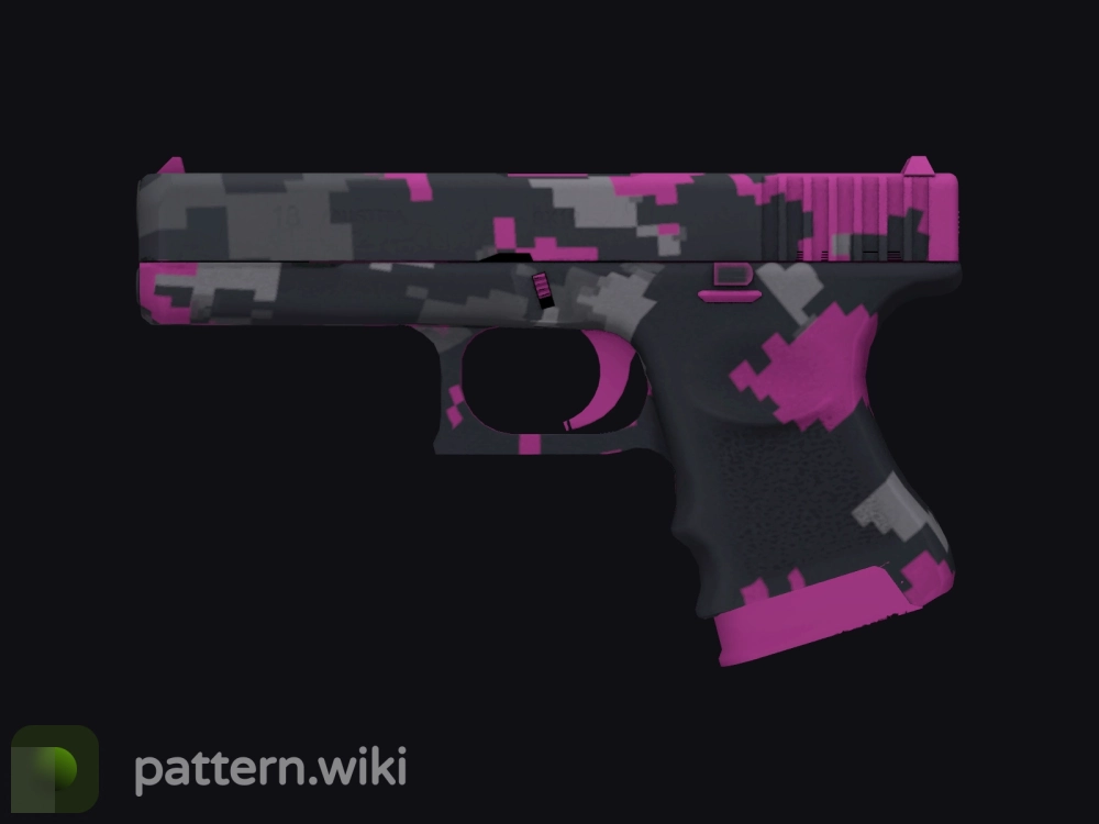 Glock-18 Pink DDPAT seed 223