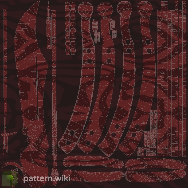 Butterfly Knife Slaughter seed 590 pattern template