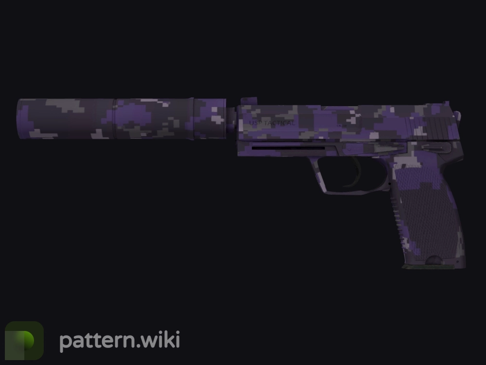 USP-S Purple DDPAT seed 454