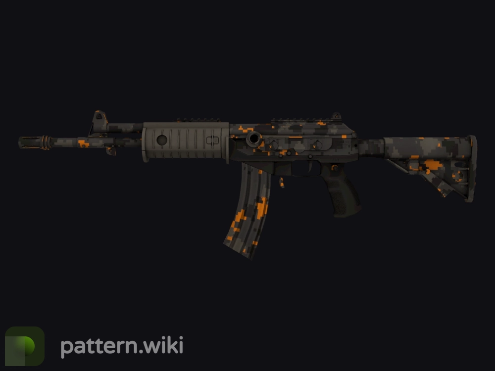 Galil AR Orange DDPAT seed 224