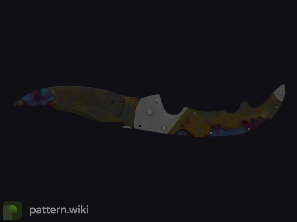 Falchion Knife Case Hardened seed 384