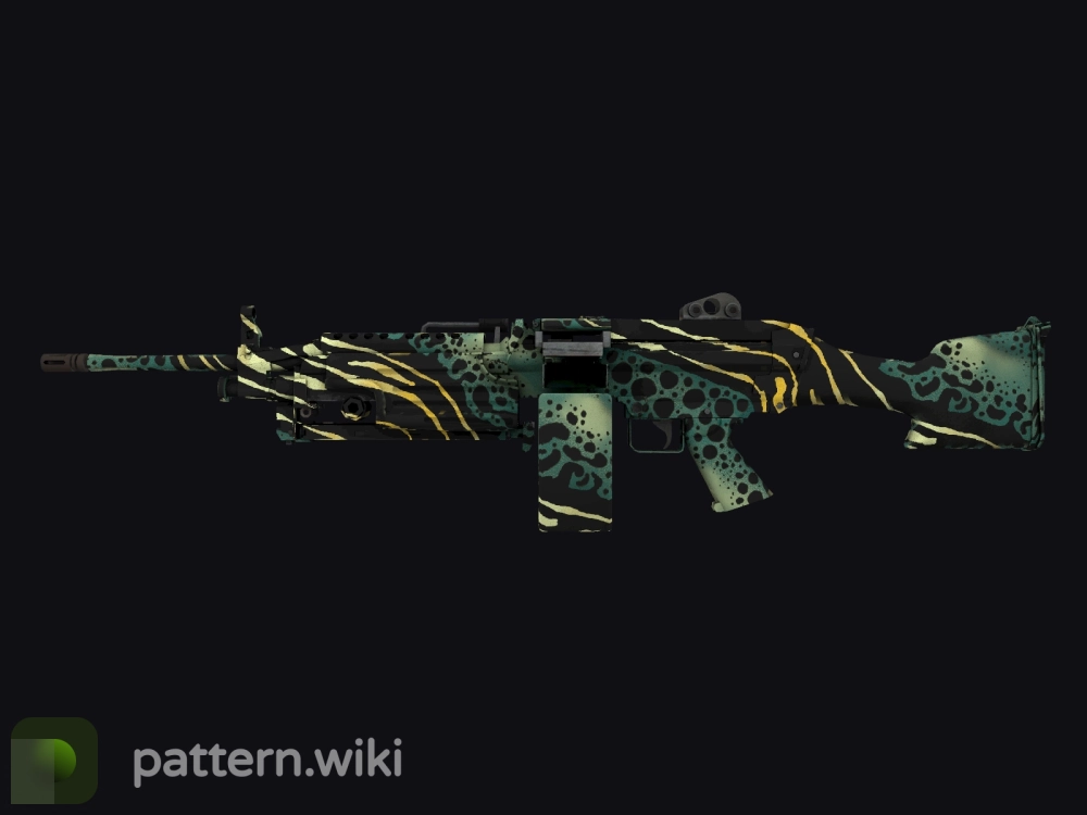 M249 Emerald Poison Dart seed 35