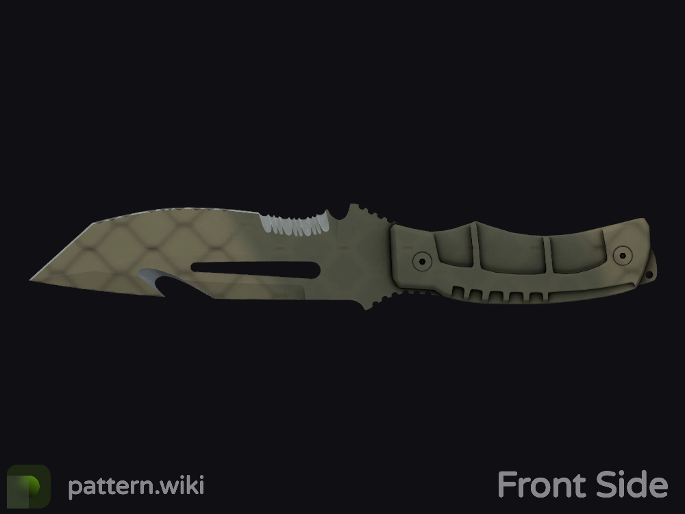 Survival Knife Safari Mesh seed 767